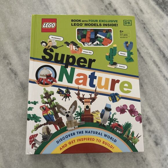 Lego Super Nature Book: Incl. 4 Exclusive Lego Mini Models Mixed Media Product - Picture 1 of 6
